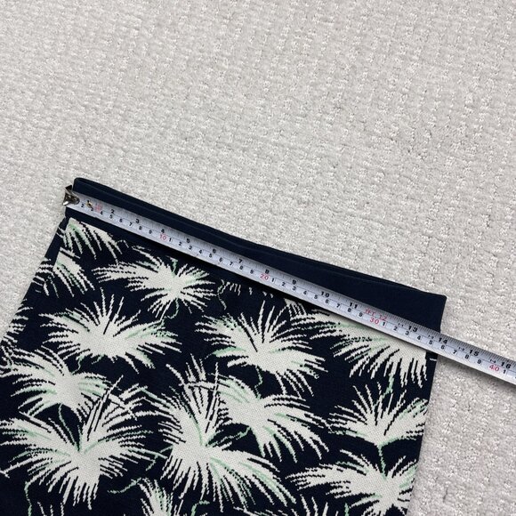 Rachel Roy Women's Skirt Size M Pixelated Palm Tree Floral AOP stretch Boho Mini - Picture 7 of 10